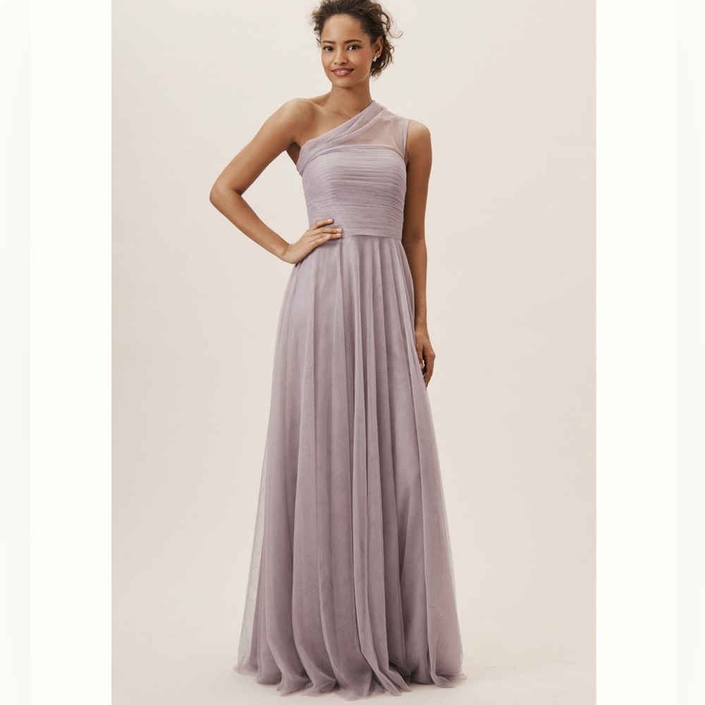 Jenny Yoo for BHLDN Anthropologie Ryder Dress in “Soft Lilac”